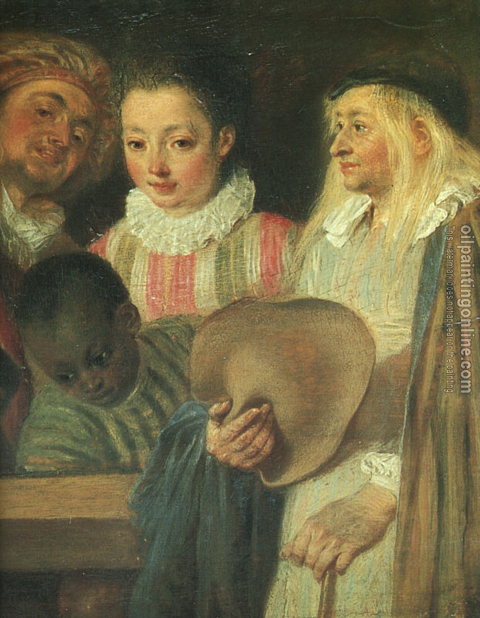 Watteau, Jean-Antoine - oil painting